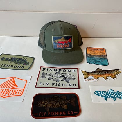 Fishpond Hat & Sticker Pack