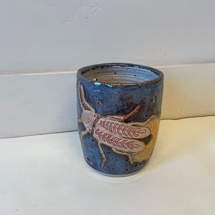 Local Artist - Handmade Fire Fly Candle Holder